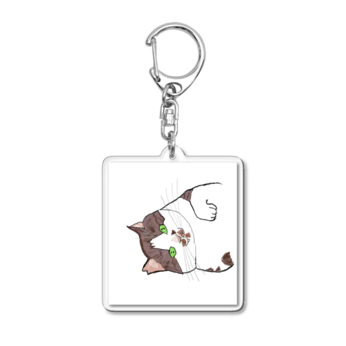 さくら猫もっくんグッズ Acrylic Key Chain