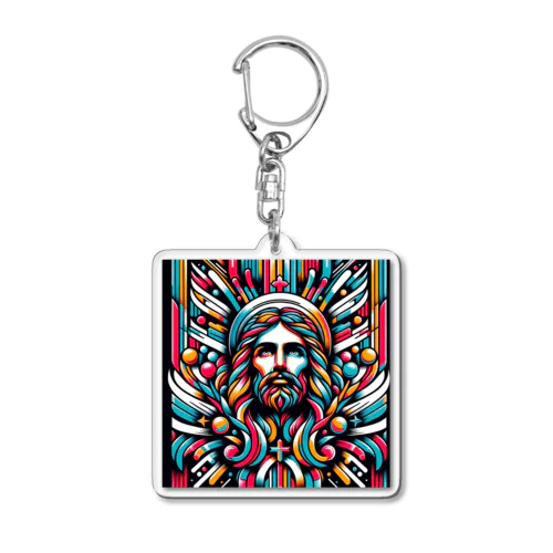 Thanks GOD,I'm alive. Acrylic Key Chain