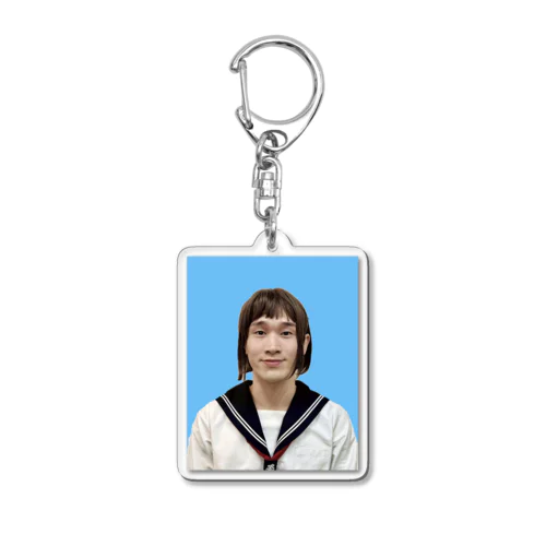 #6「学生証写真」スピーディーハンターグッズ Acrylic Key Chain