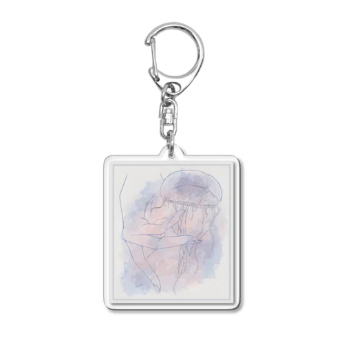 触れたい、薄明。 Acrylic Key Chain