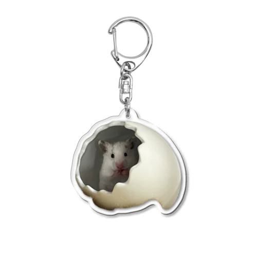 隠れんぼぷにちゃん Acrylic Key Chain