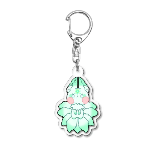 豆狐姿ぬい玉藻アクキー Acrylic Key Chain