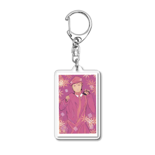 gentlemen Acrylic Key Chain