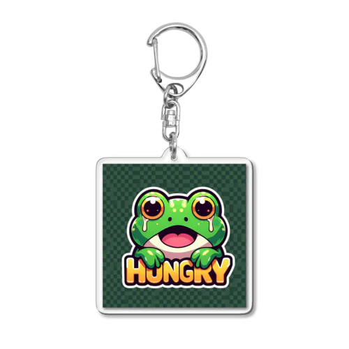 HUNGRYカエル Acrylic Key Chain