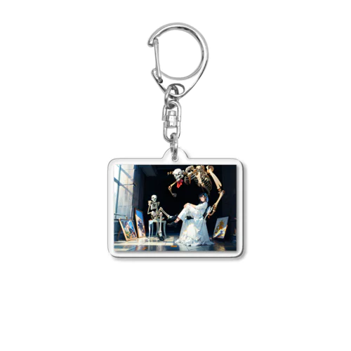 少女の美術館 Acrylic Key Chain