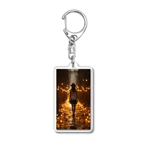 Journey Through the Lanterns Acrylic Key Chain