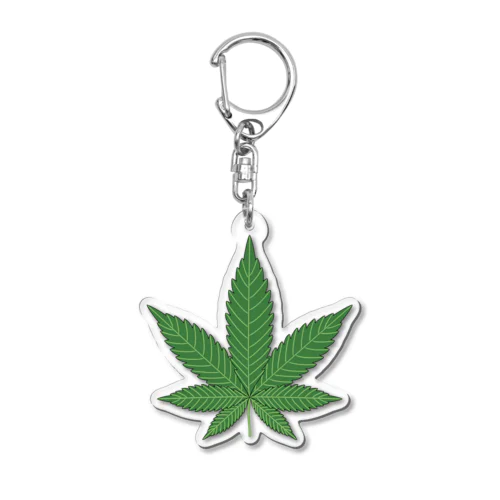 大麻 Acrylic Key Chain