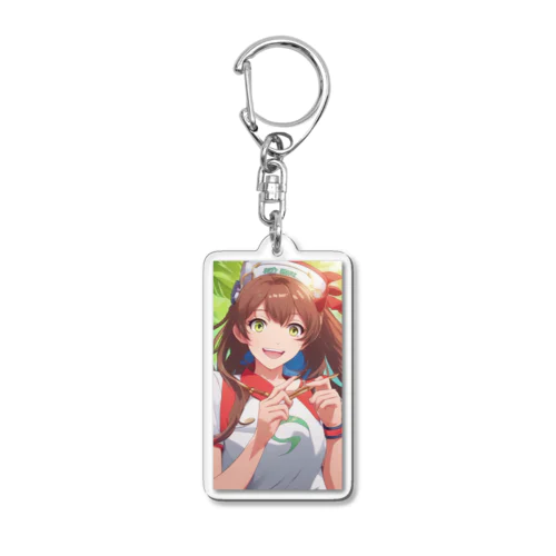 元気な女の子（オリジナル） Acrylic Key Chain