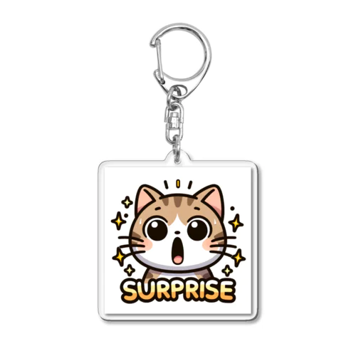 Surprise　Cat7 アクリルキーホルダー