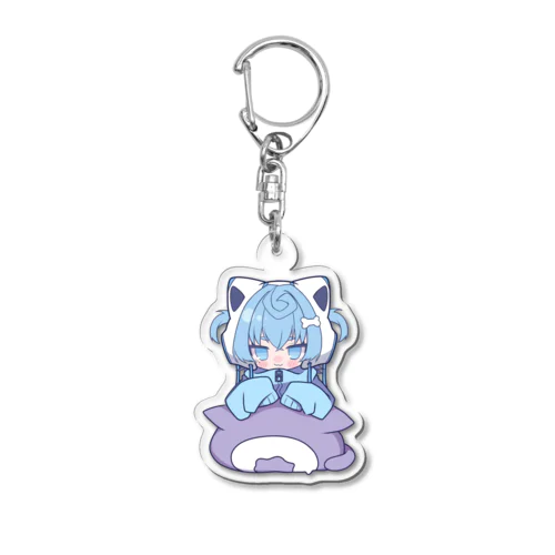 のしのしめぐるちゃん Acrylic Key Chain