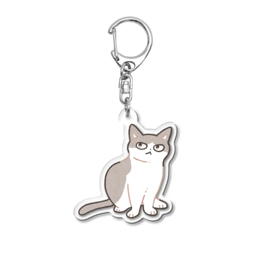 ハチワレ Acrylic Key Chain