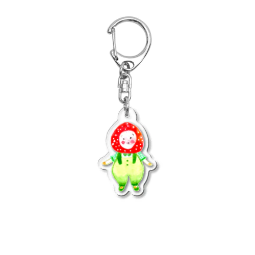 いちごちゃん Acrylic Key Chain