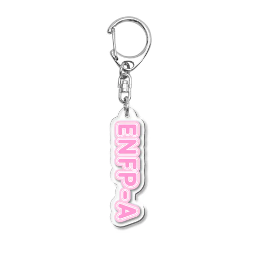 MBTI PINK【ENFP-A】 Acrylic Key Chain