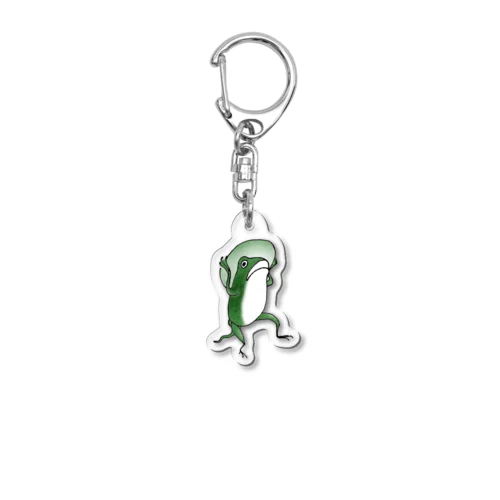 金魚づくし　カエルA　クリア Acrylic Key Chain