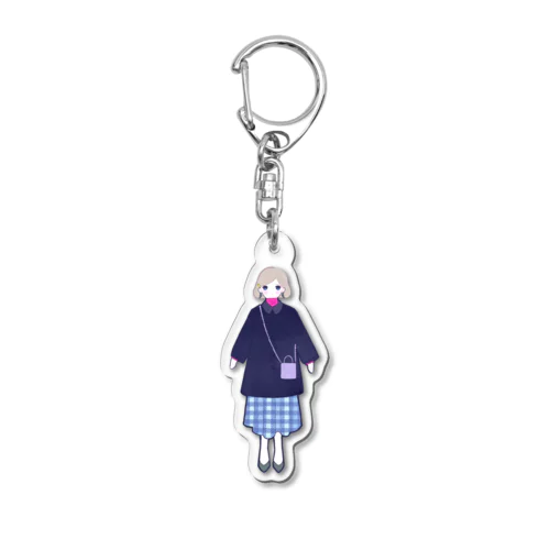 #3 Cool Winter Acrylic Key Chain