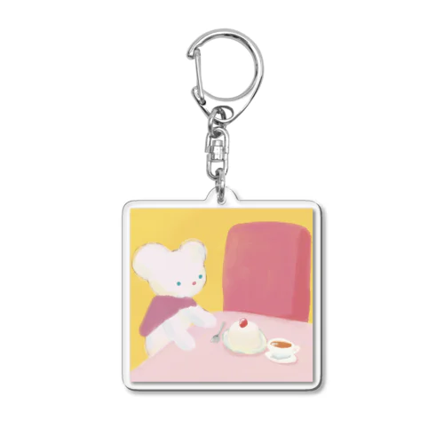 ショートケーキ Acrylic Key Chain