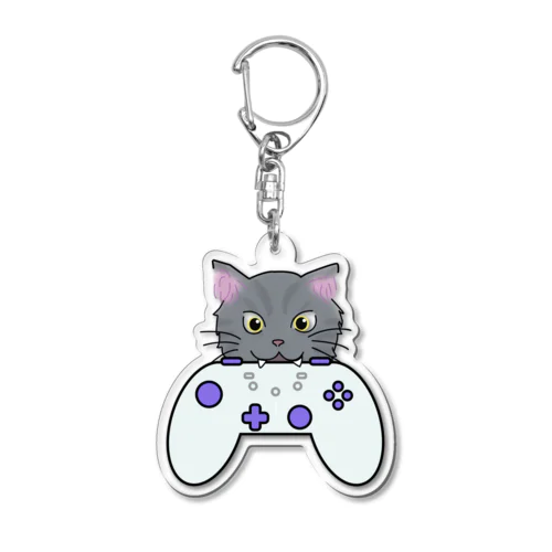 ゲームニャー Acrylic Key Chain