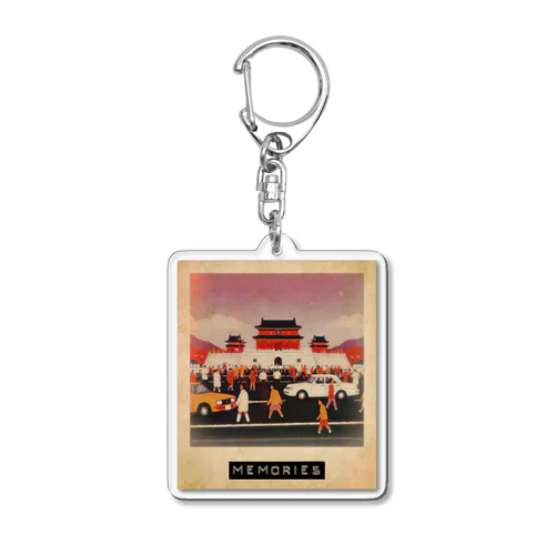 MEMORIES Acrylic Key Chain