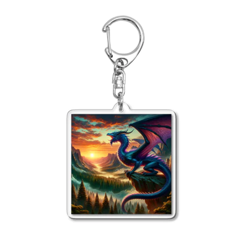 幸運のドラゴン Acrylic Key Chain