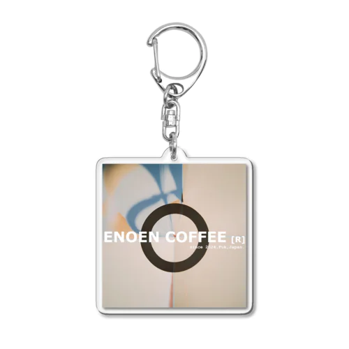 ENOEN 正方形ロゴ Acrylic Key Chain