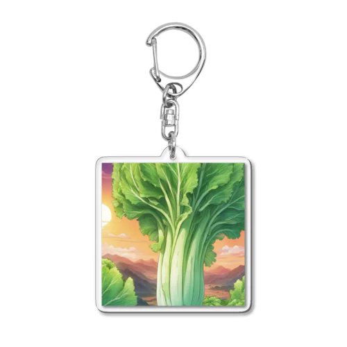 Hakusai Acrylic Key Chain