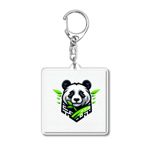 cool panda Acrylic Key Chain