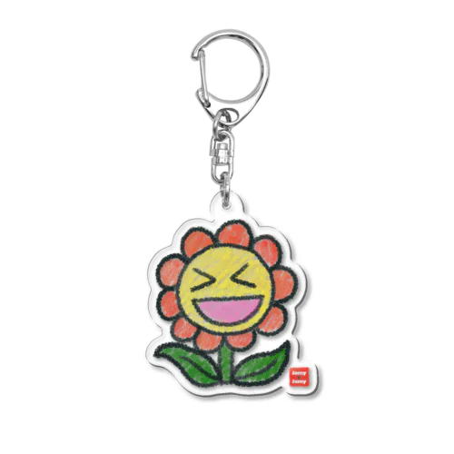  JamyJamyStudio「お花」 Acrylic Key Chain