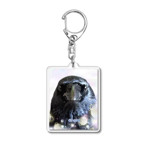 カラスのラビ Acrylic Key Chain