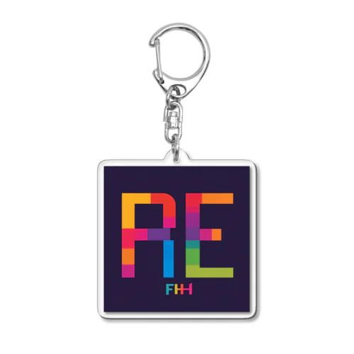 レインボーフラッグ Acrylic Key Chain