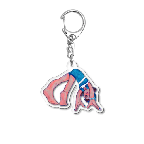 柔軟体操➁ Acrylic Key Chain