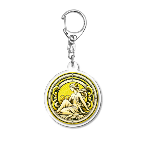 【五黄土星】guardian series “Virgo“ Acrylic Key Chain