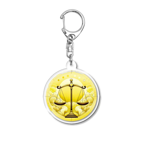 【五黄土星】guardian series “Libra“ Acrylic Key Chain