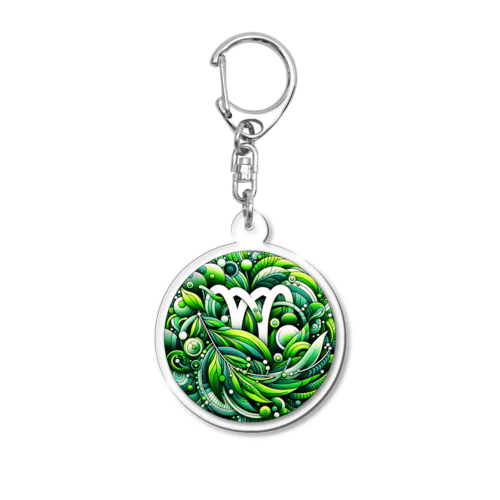 【四緑木星】guardian series "Virgo" Acrylic Key Chain