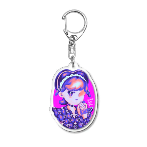 mijitaku➁右 Acrylic Key Chain