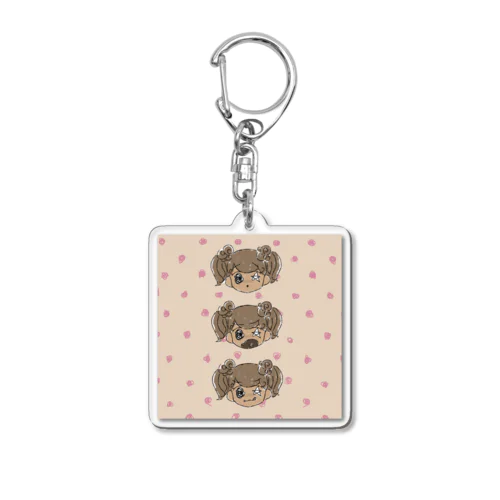 L.F.C Gal-Lovely  Acrylic Key Chain