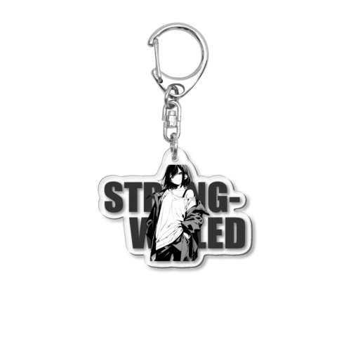 STRONG-WILLED_02GIRL  Acrylic Key Chain