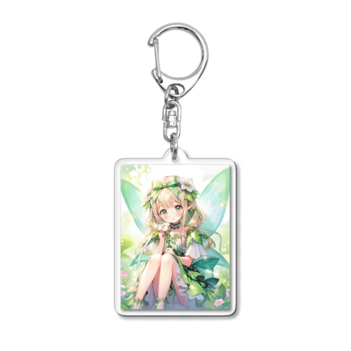 春はわたしといっしよ Acrylic Key Chain