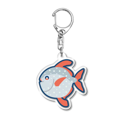 釣れたよ。アカマンボウが。 Acrylic Key Chain