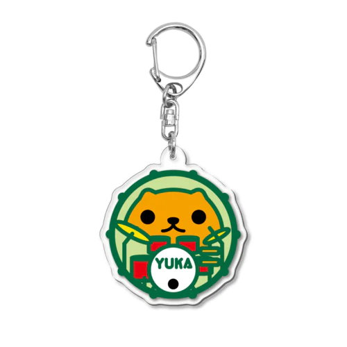 パ紋No.3545 YUKA  Acrylic Key Chain