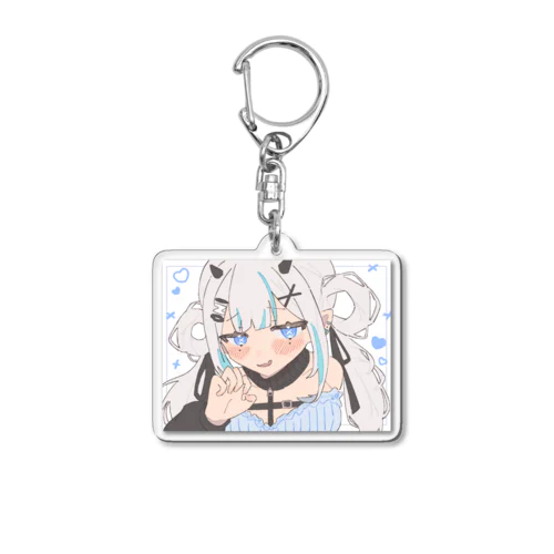 あざと Acrylic Key Chain