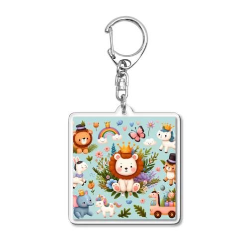 ゆかいなZOO Acrylic Key Chain