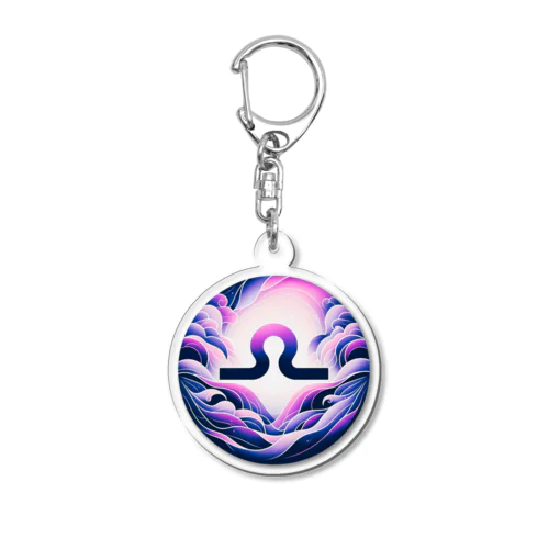 【九紫火星】guardian series “Libra“ Acrylic Key Chain