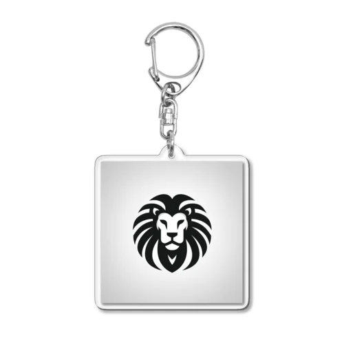 cool lion Acrylic Key Chain