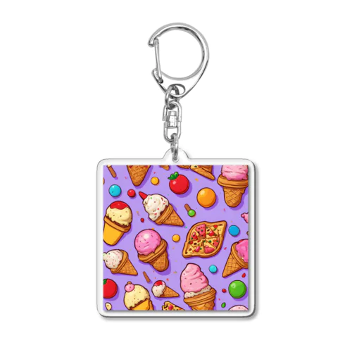 お菓子大好き Acrylic Key Chain