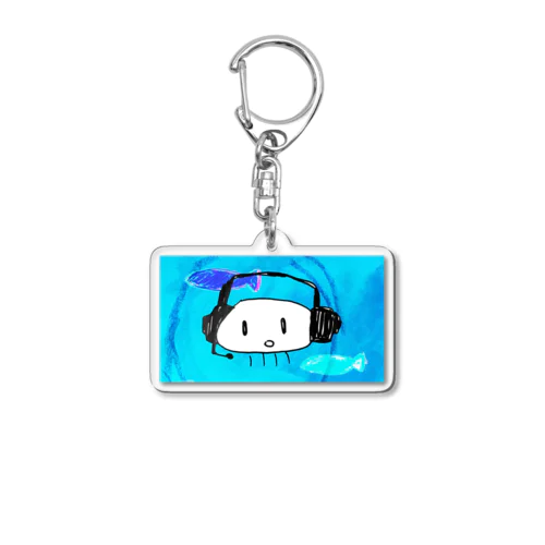 風呂 Acrylic Key Chain