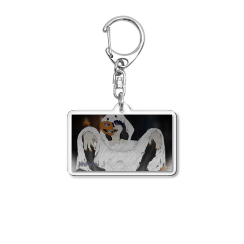 ハロウィンの時描いた奴 Acrylic Key Chain