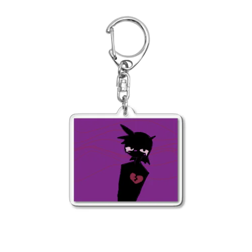 パープルシャドー  Acrylic Key Chain