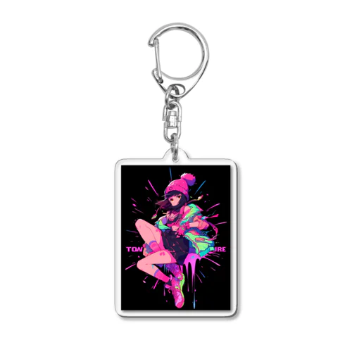 時は今　エンジェル717 2065 Acrylic Key Chain