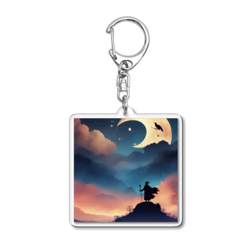 星の歌姫と失われた伝説 Acrylic Key Chain