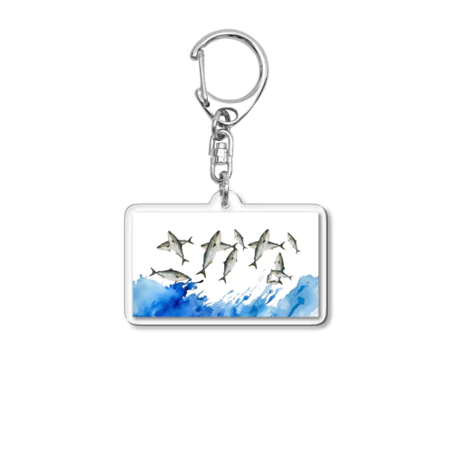 ぶりぶりさかな Acrylic Key Chain